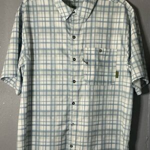 Sun River Clothing Company Outdoorsman Button Shirt Men’s Large Fishing Hiking
